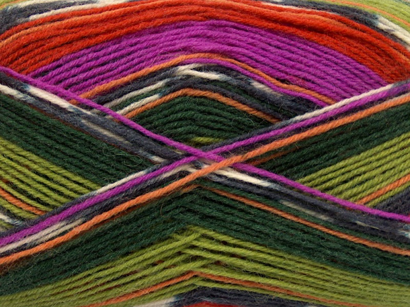 Acacia Yarns Fun Socks Self-Patterning Sock Yarn - 109