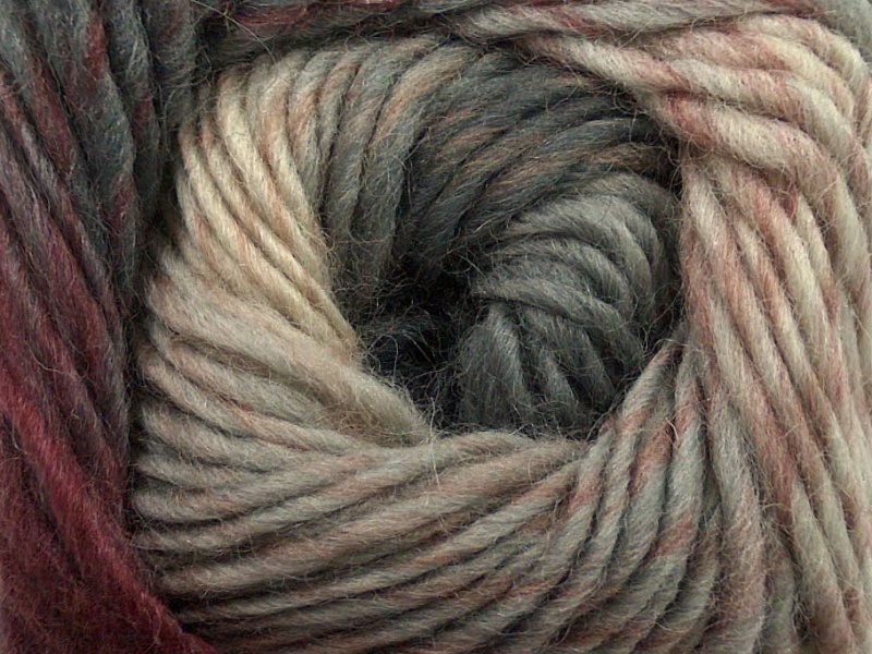 Acacia Yarns Gaia Self-Striping Wool #001 Acacia Yarns Gaia Self-Striping Wool #001