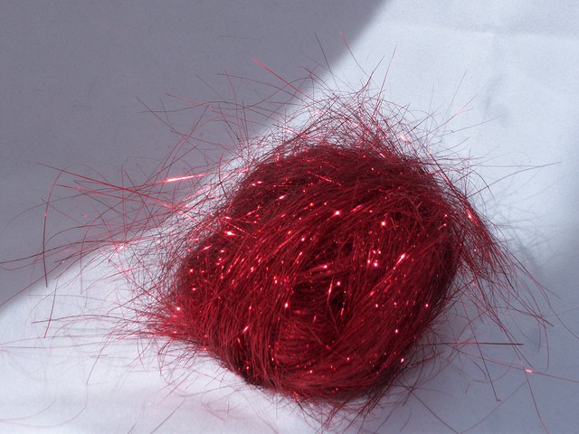 Angelina Fibers - 10 grams - Extra Fine Red