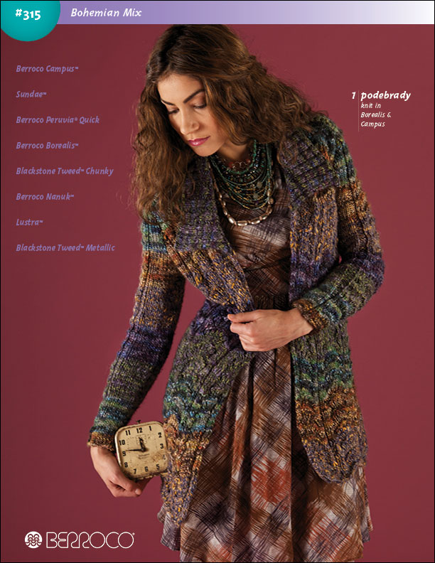 Berroco #315 Bohemian Pattern Booklet