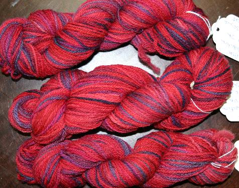 Hand Dyed 4-ply Merino DK from the Betty Ash Collection 1.6 oz 105 yds - Arabian Night