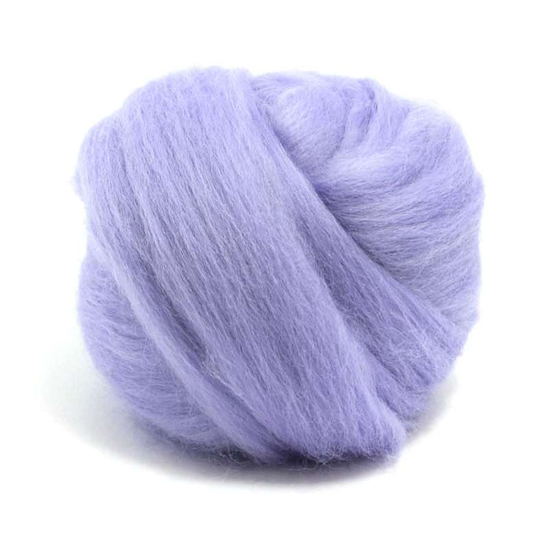 23 Micron Superfine Dyed Merino Combed Top - 4 oz - Hyacinth 203