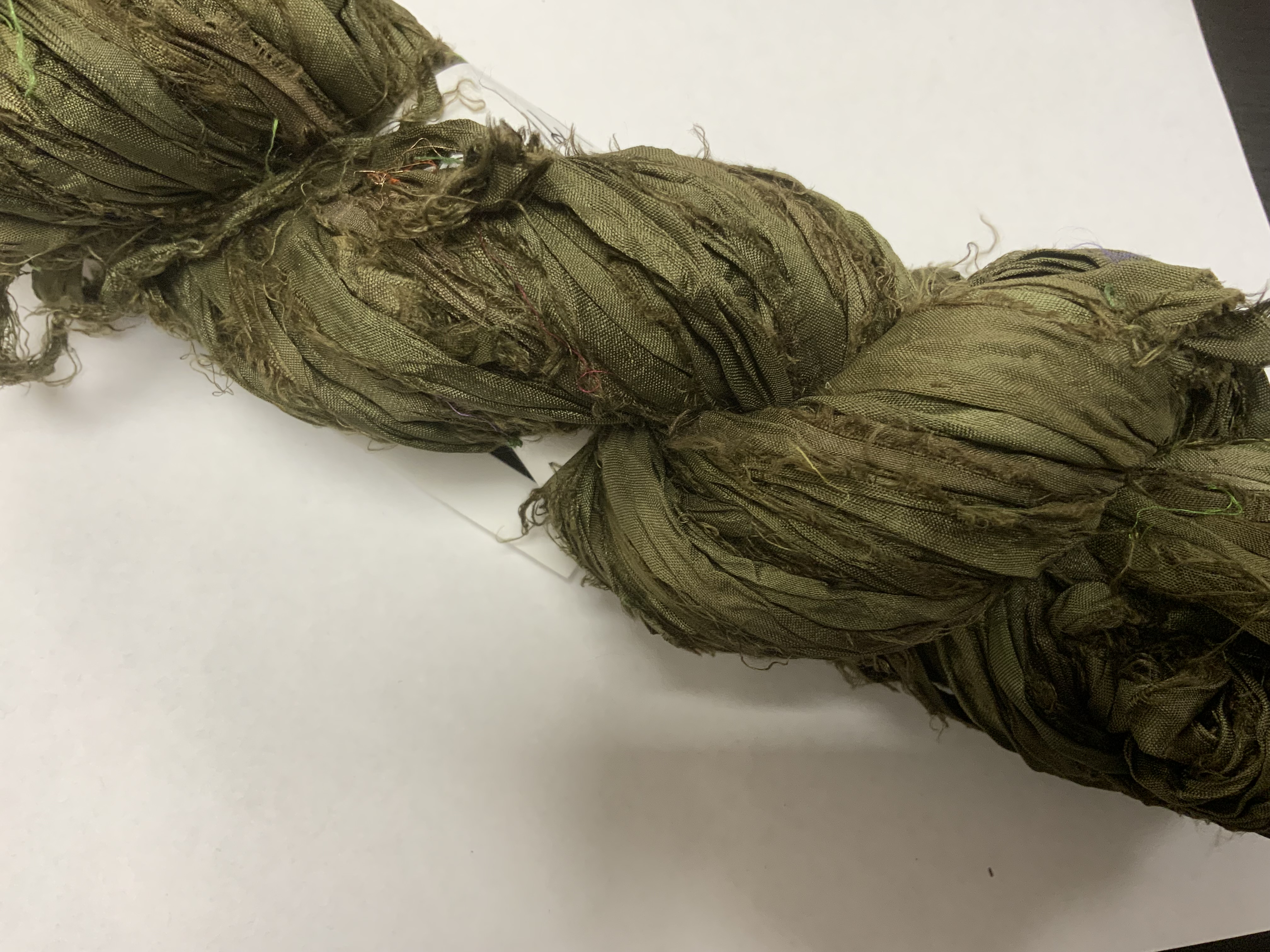 Bewitching Fibers Sari Silk Ribbon Yarn - 013