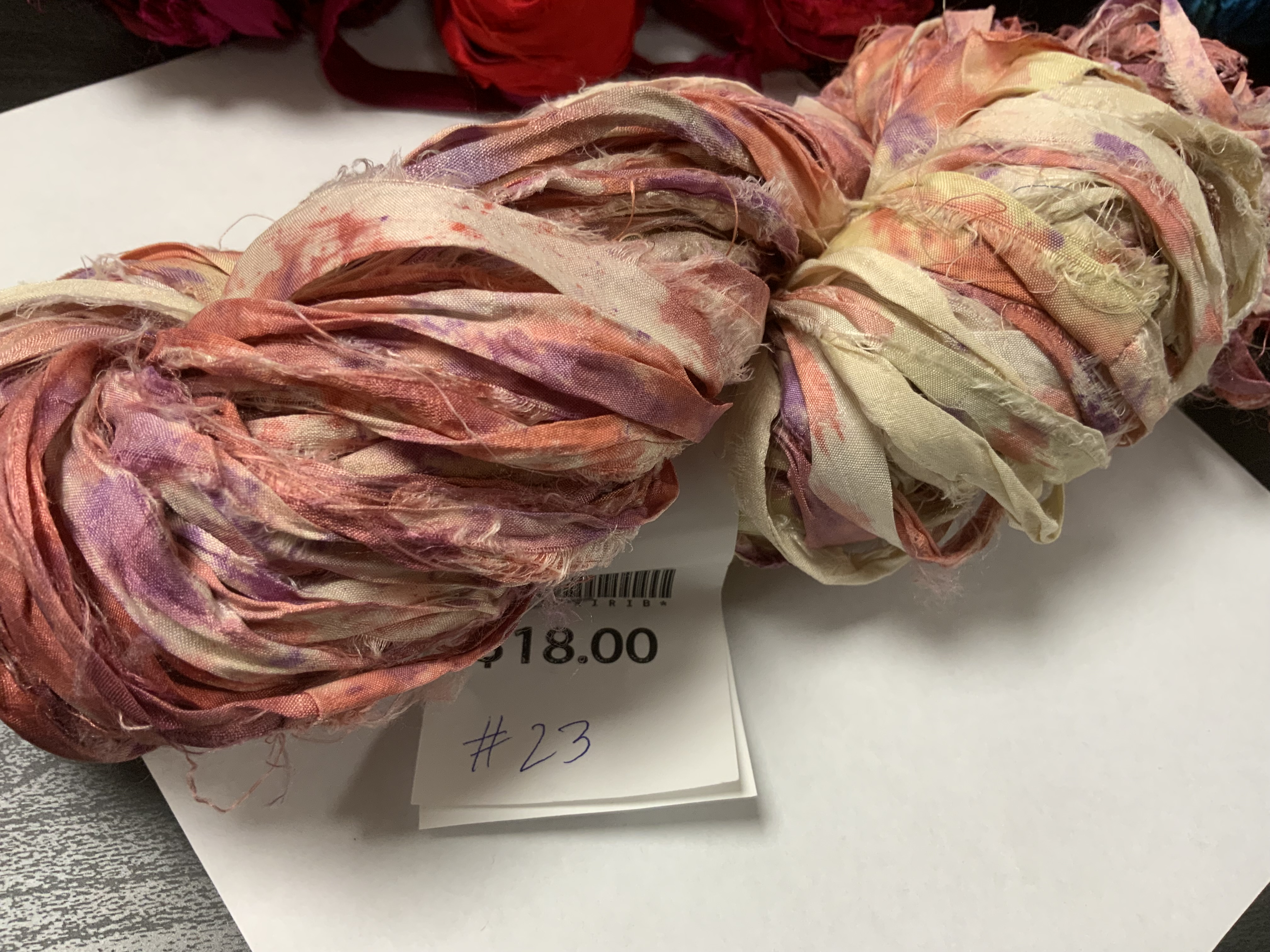 Bewitching Fibers Sari Silk Ribbon Yarn - 231
