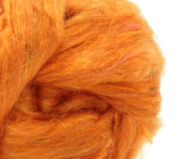 Sari Silk Blend Spinning Fiber - Sari Silk - 03