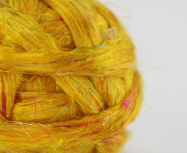 Sari Silk Blend Spinning Fiber - Sari Silk - 32