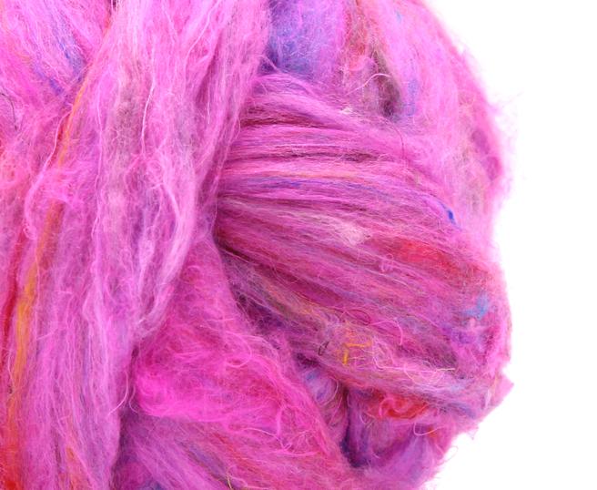 Sari Silk Blend Spinning Fiber - Sari Silk - 33