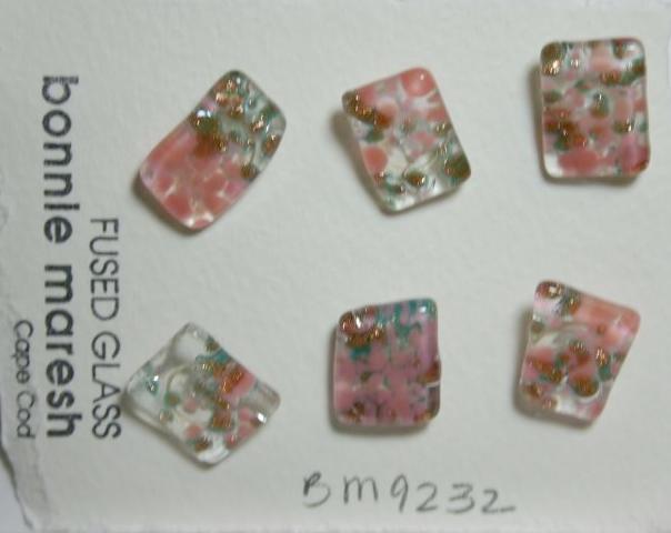 Bonnie Maresh Fused Glass Buttons - Medium BM9232