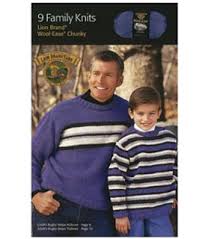 9 Family Knits Lion Brand Chunky