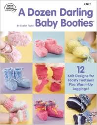 A Dozen Darling Baby Booties to Knit