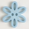 #280957 Blue 20mm (3/4 inch) Fashion Button by Dill