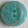 #300444 Round 23 mm  (7/8 inch) Green Fashion Button by Dill