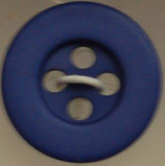 #W0920101 15mm ( 5/8 inch) Fashion Button - Blue