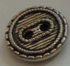 #W0920126 15mm ( 5/8 inch) Fashion Button - Metal