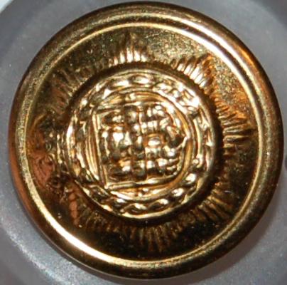 #W0920296 15mm ( 5/8 inch) All MetalButton - Gold