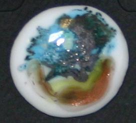 Button Up - Hand Made Lampwork Buttons by Marcia Herson #007