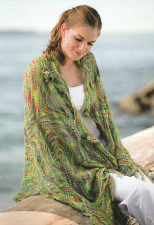 Cherry Tree Hill Figure-Eight Fantasy Shawl Kit