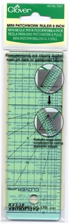 Clover #7001 Mini Patchwork 6 inch Ruler