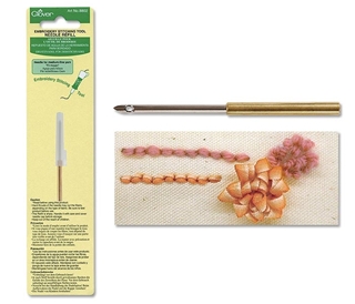 Clover 8802 Embroidery Needle Refill - Medium to Fine Yarn Needle