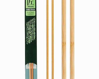 Clover Takumi Bamboo Knitting Needles 13 inch S...