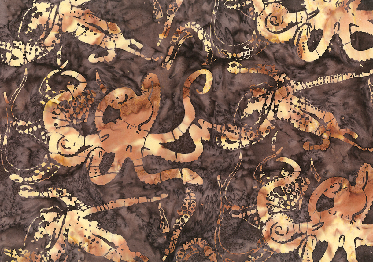 Into the Deep Batik Cotton Fabric by Northcott 80587-36