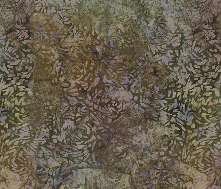 BFF 81600-79 - Banyan Batik Cotton Fabric - Dark Green