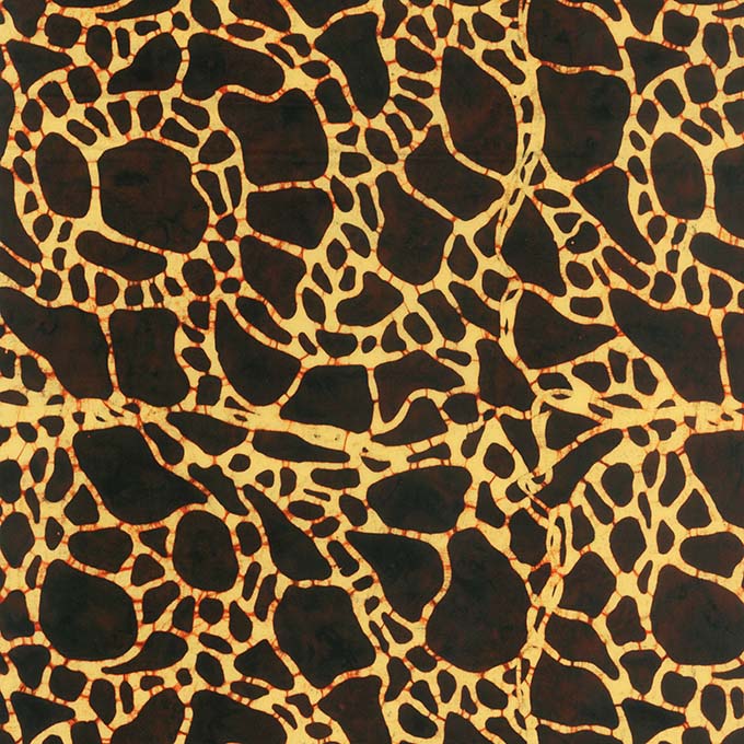 Dinosaurus Banyan Batik Cotton Fabric by Northcott 83101-35 Brown