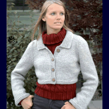 Fiber Trends Cropped Jacket Pattern 460