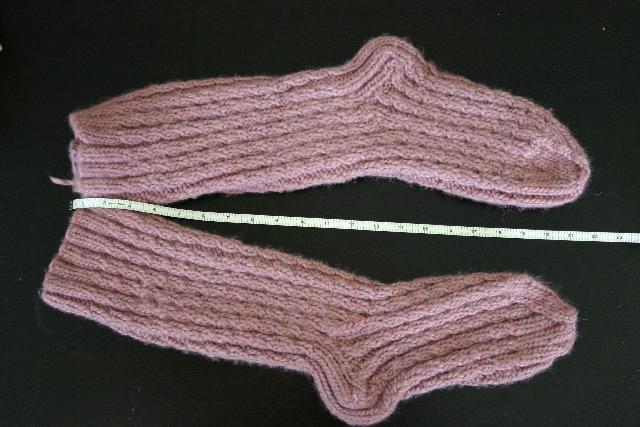 Hand Knit Garment GSK-090 - Apres Ski Socks - W...