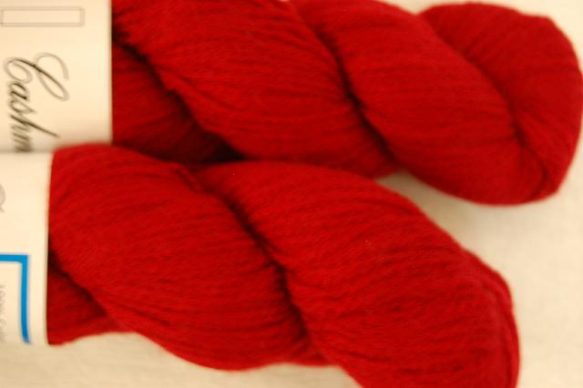 Ivy Brambles Cashmere 2-Ply Yarn - 15 Fire Red