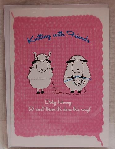 Knitting With Friends Greeting Card - Knit New ...