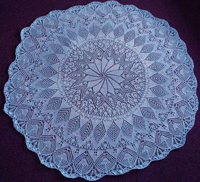 Ivy Brambles Bayou Butterfly Shawl Pattern