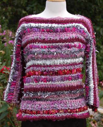 Ivy Brambles Jasmine Tunisian Sweater Pattern