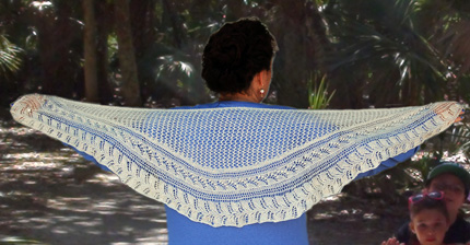 May Bells Shawlette Kit