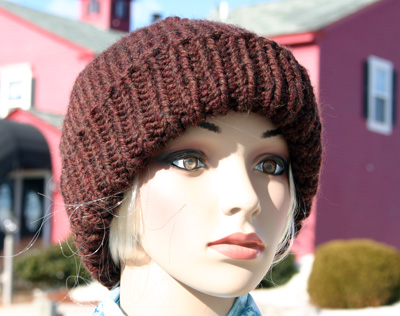 Ivy Brambles Super Bulky Ribbed Brim Hat Pattern