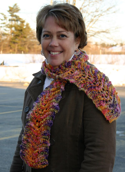 Tornado Handspun Lacy Scarf Kit