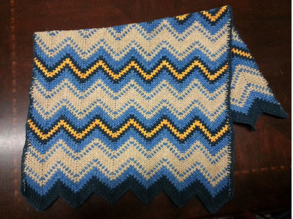 Ivy Brambles ZigZag Crochet Blanket Pattern