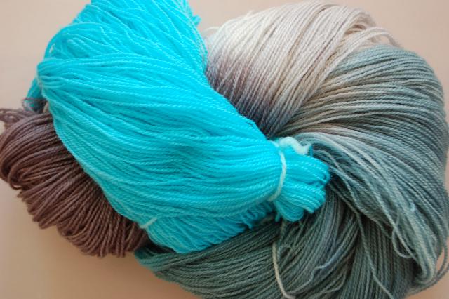 Ivy Brambles Romantica Merino Lace Yarn - 015 Deep Sea