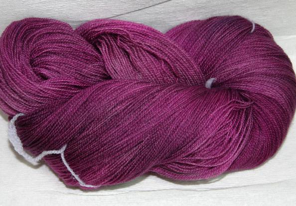 Ivy Brambles Romantica Merino Lace Yarn - 113 Wild Blackberry