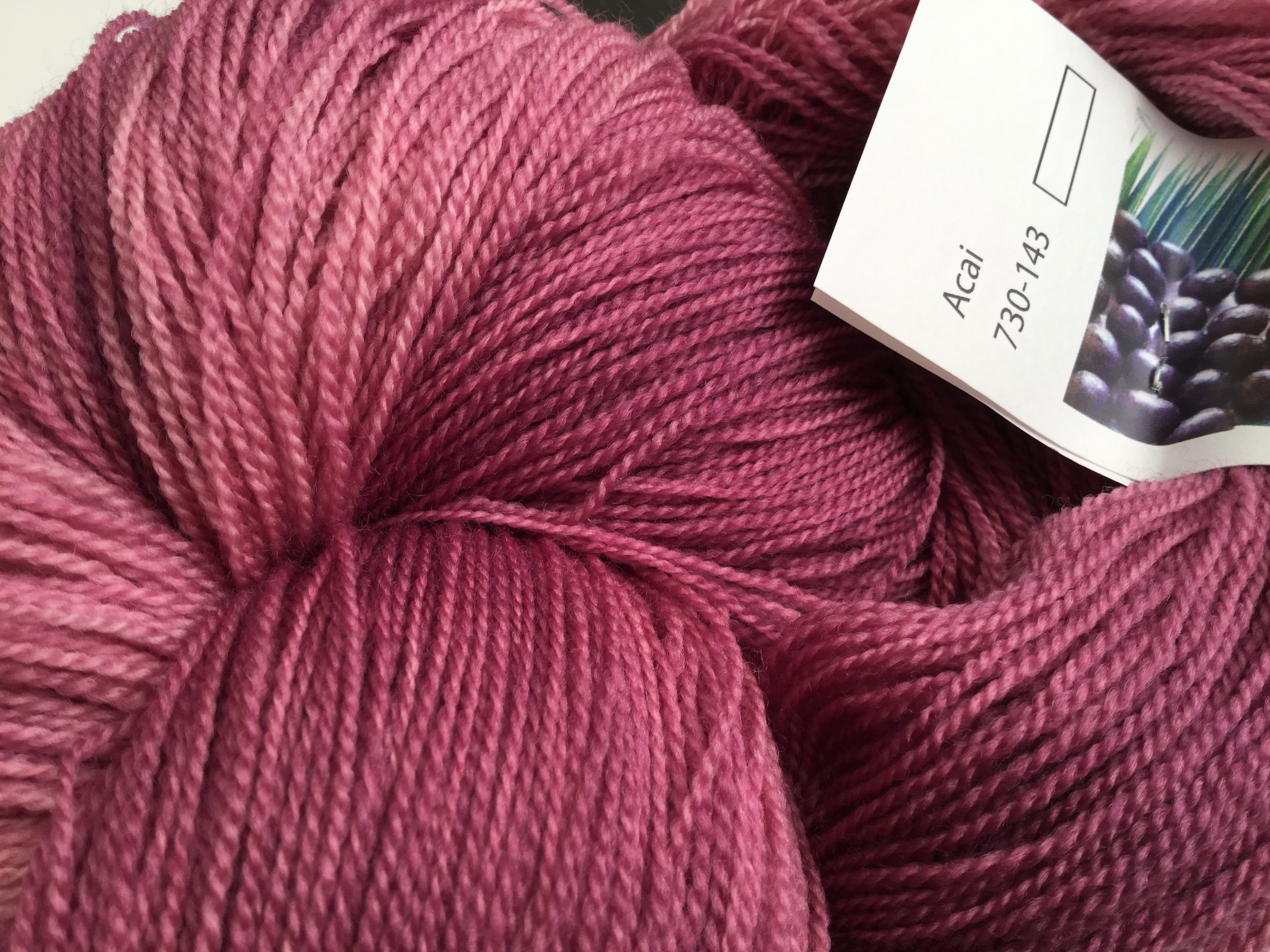 Ivy Brambles Romantica Merino Lace Yarn - 143 Acai