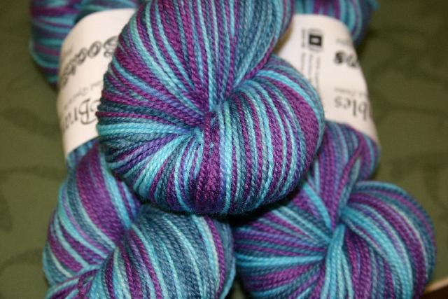 Ivy Brambles Romantica Merino Lace Yarn - 208 Blue Orchid