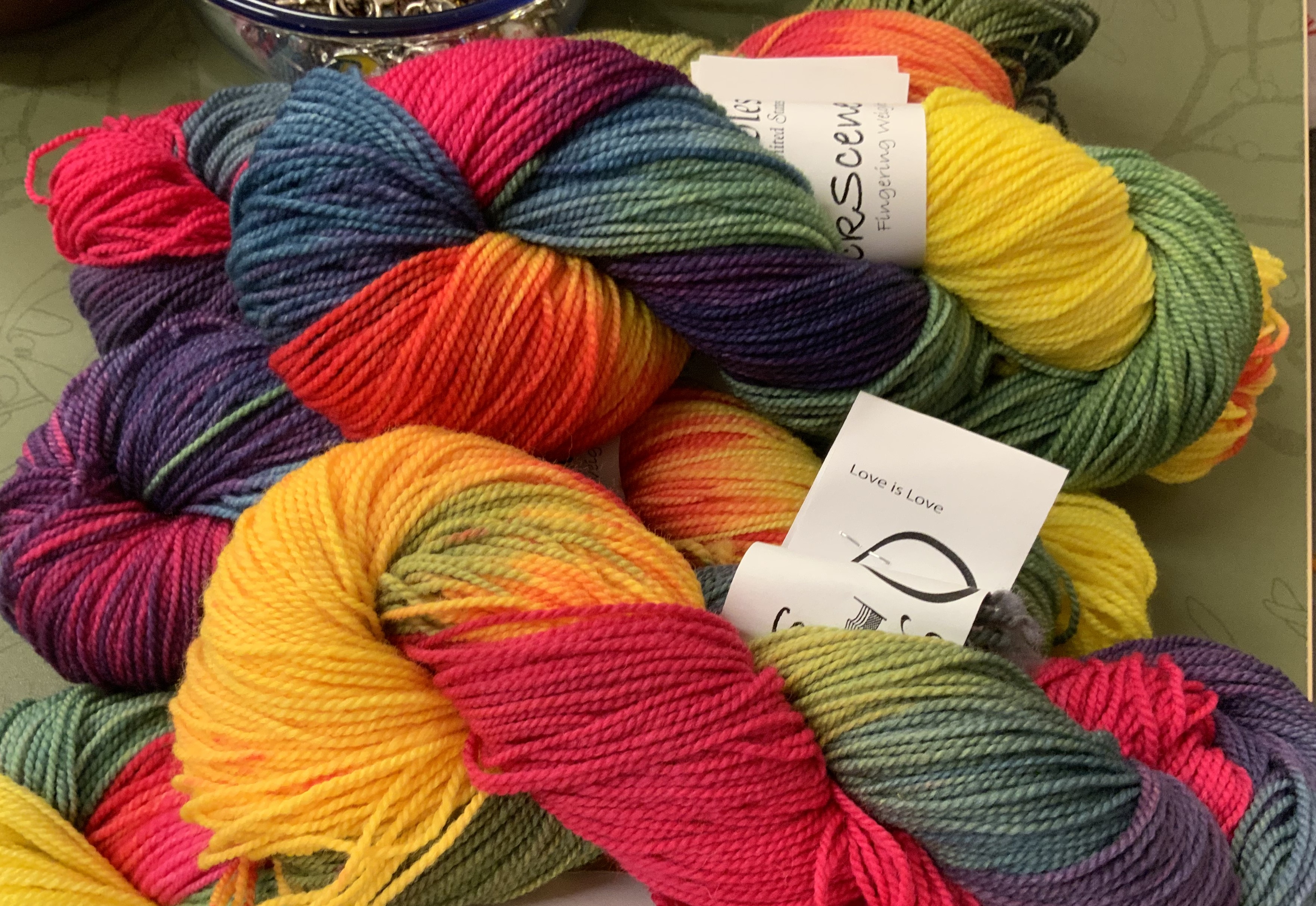 Ivy Brambles SockScene Sock Yarn - 700 Love is ...