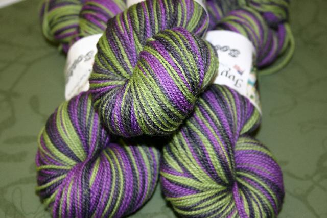 Ivy Brambles SockScene Sock Yarn - 206 Eggplant