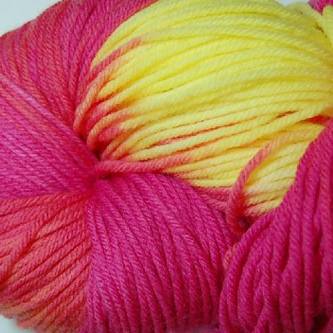 Ivy Brambles Superwash Worsted Yarn #115 Tulips