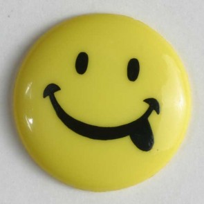 #221068 1/2 inch Happy Face Button from JHB Buttons