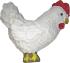 #22407 Barnyard Pet Chicken Button from JHB Buttons