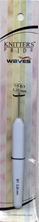 Knitters Pride Waves Aluminum Crochet Hook #B 2.25 mm Aster