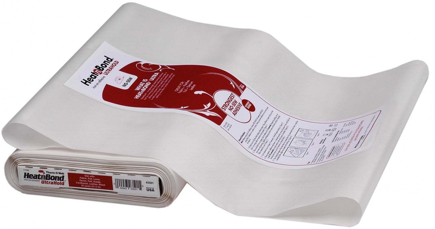 Heat n Bond #3501 Ultrahold - 17" Double Sided Iron On Fusible Interfacing - Paper Backed - By the Yard