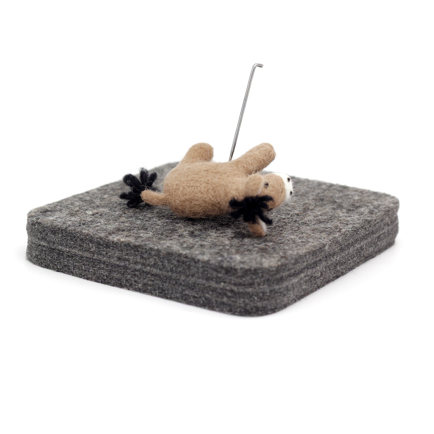 Needle Felting Woolen Mat - 6x6x1 inches