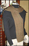 Cascade Gansey Scarf Pattern